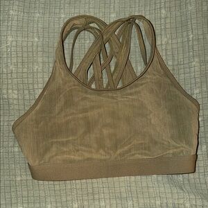 Fabletics Olive Crisscross Sports Bra